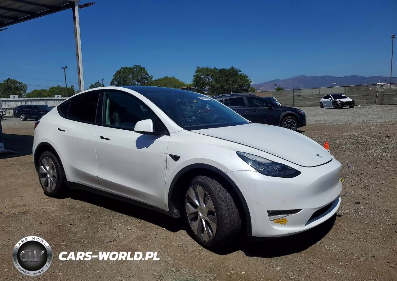 2022 Tesla Model Y VIN:7SAYGDEE1NF358245 - 4