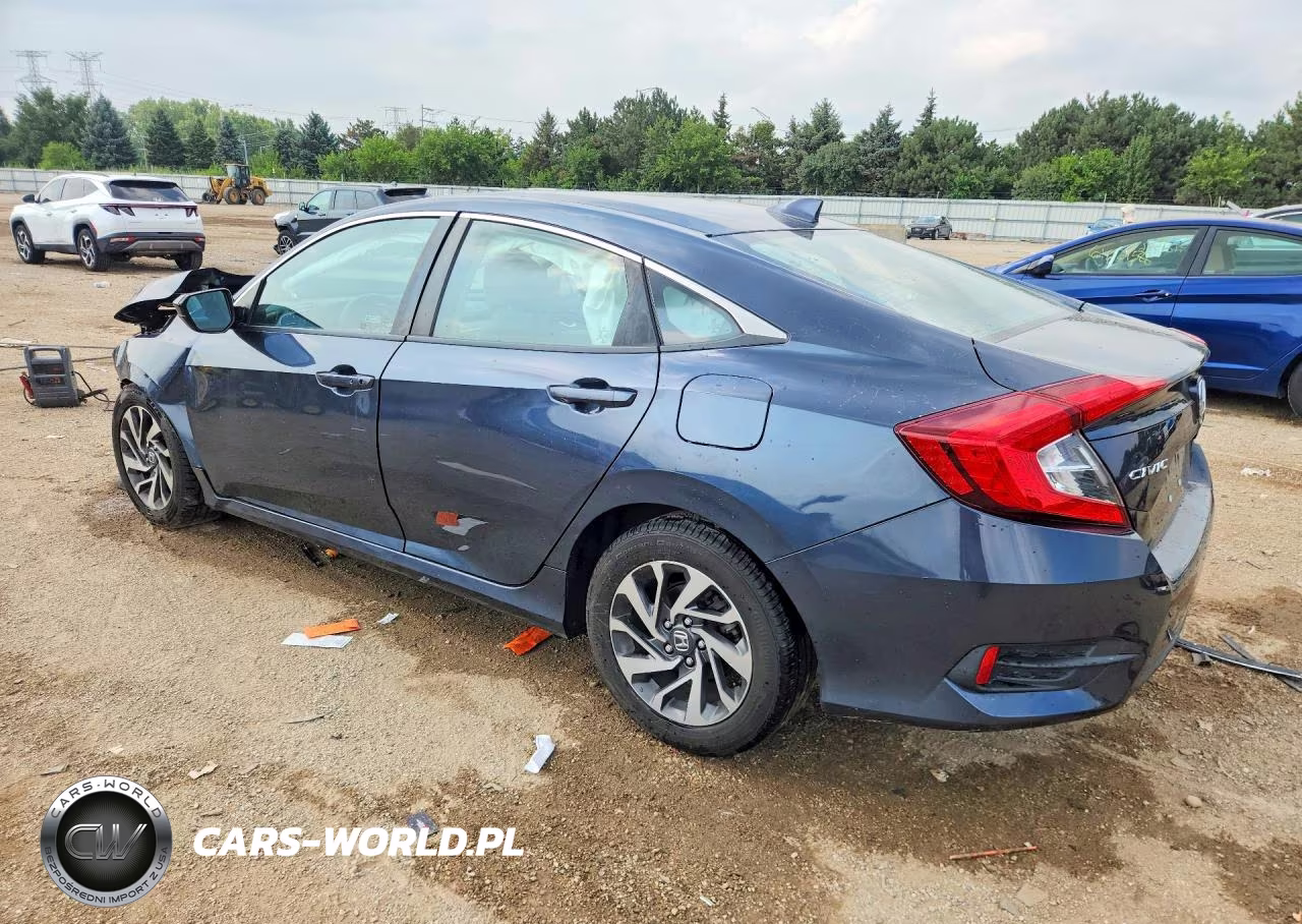 2017 Honda Civic Ex VIN:19XFC2F70HE073664 - 2