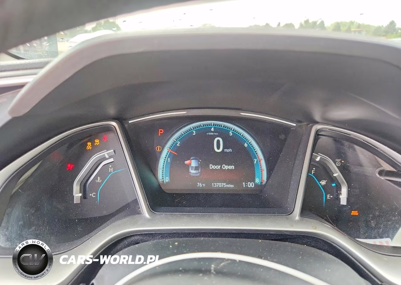 2017 Honda Civic Ex VIN:19XFC2F70HE073664 - 9
