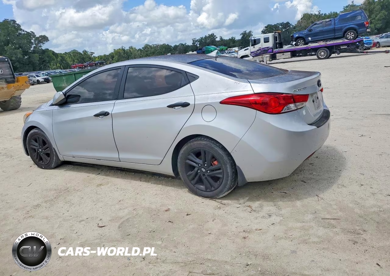 2013 Hyundai Elantra Gls VIN:5NPDH4AE5DH160105 - 2