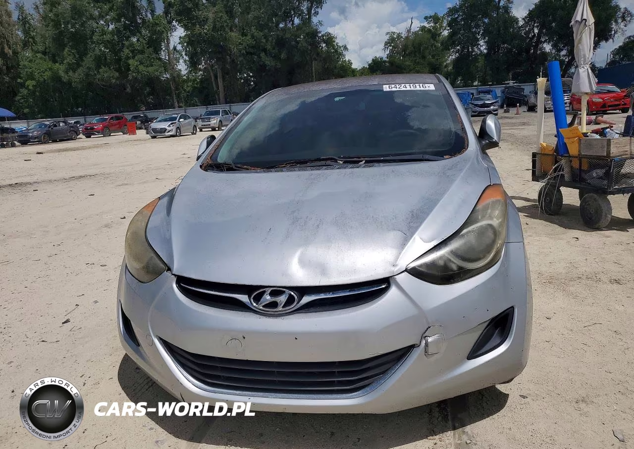 2013 Hyundai Elantra Gls VIN:5NPDH4AE5DH160105 - 5