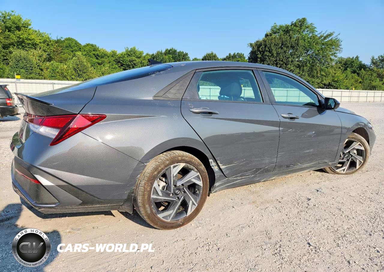2025 Hyundai Elantra Sel Sport VIN:KMHLM4DG8SU993416 - 3