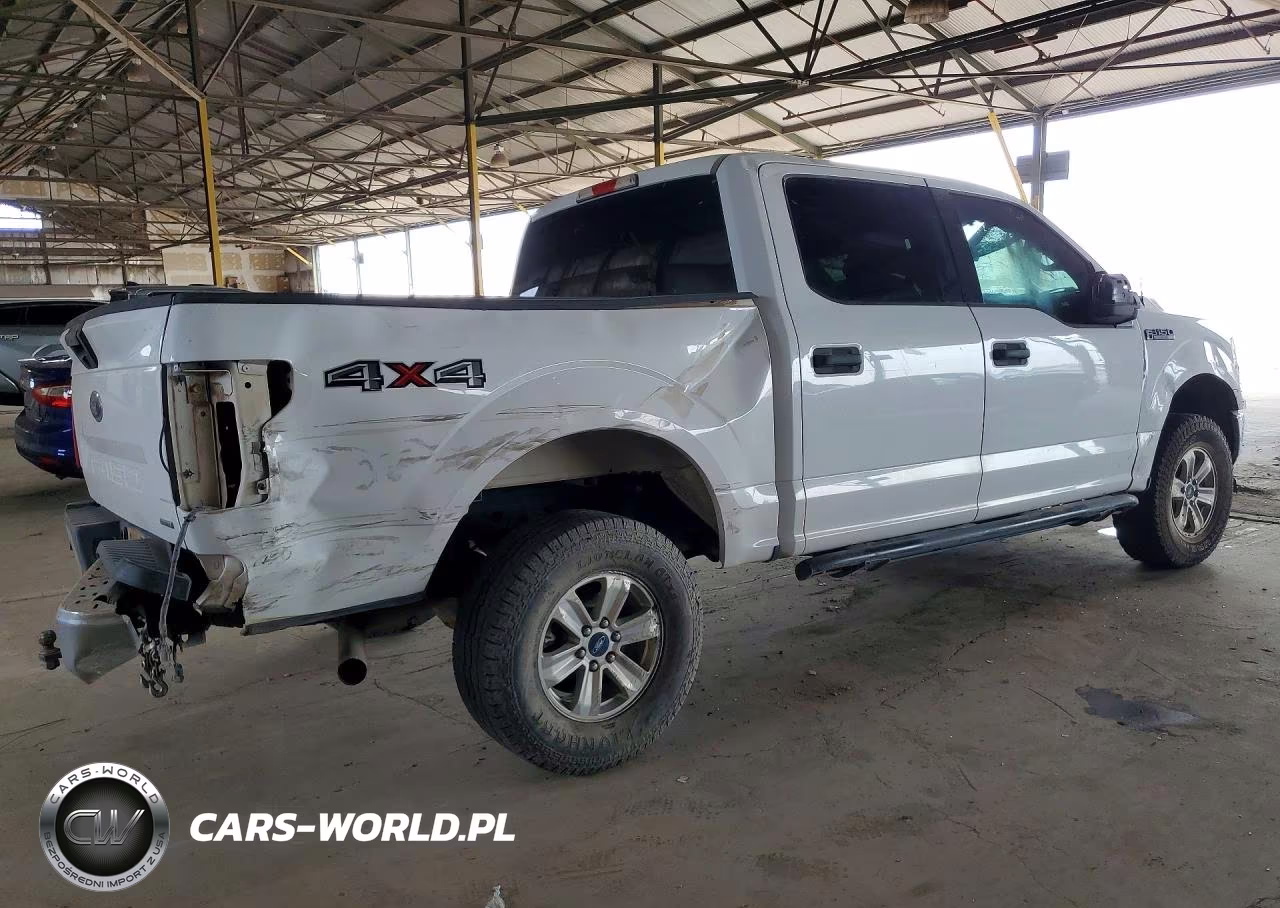 2020 Ford F150 Supercrew VIN:1FTEW1E43LKE06627 - 3