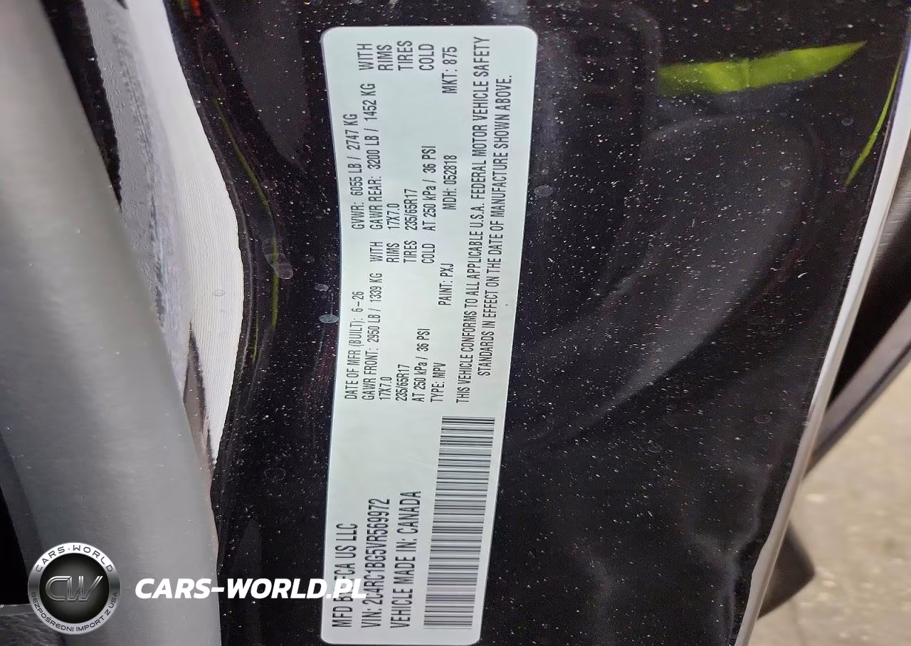 2027 Chrysler Pacifica Select VIN:2C4RC1BG5VR569972 - 13