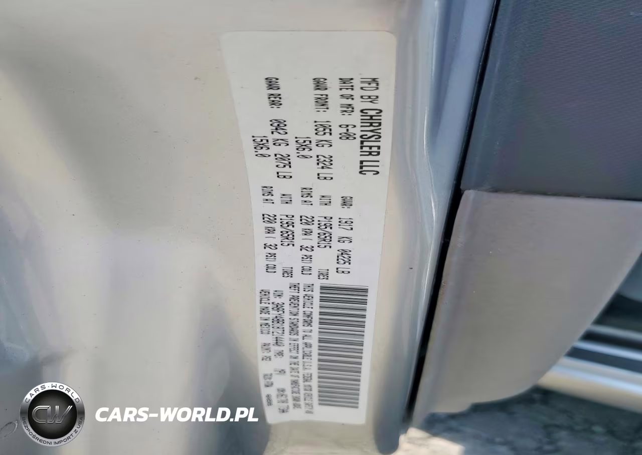 2008 Chrysler Pt Cruiser VIN:3A8FY48B18T214440 - 12