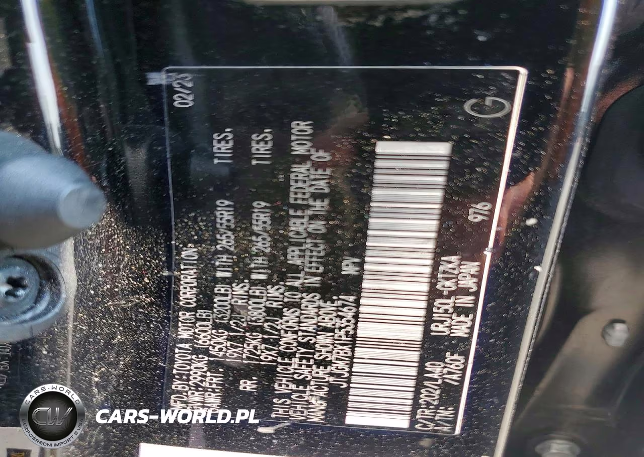 2023 Lexus Gx 460 Luxury VIN:JTJGM7BX1P5354674 - 13