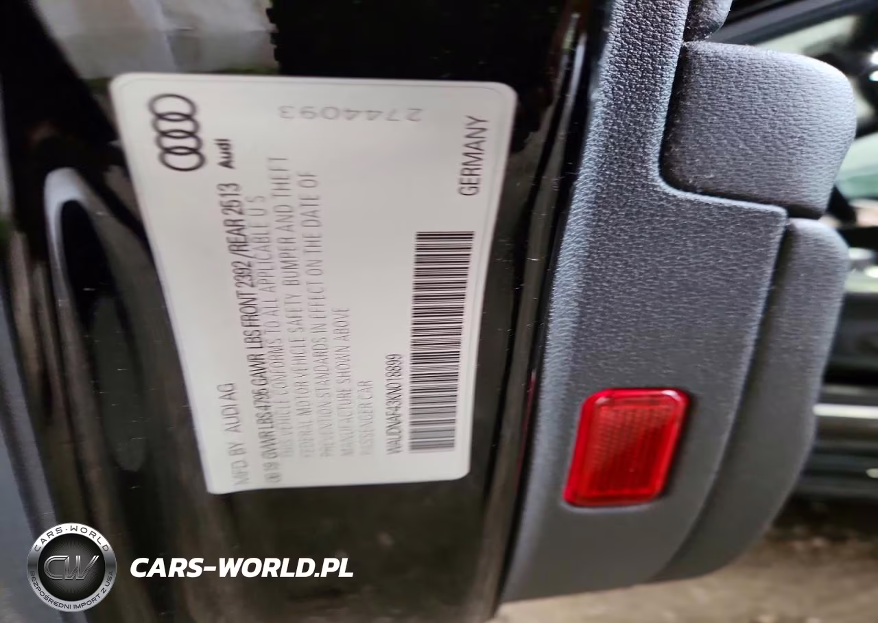 2019 Audi A4 Premium VIN:WAUDNAF43KN018899 - 12