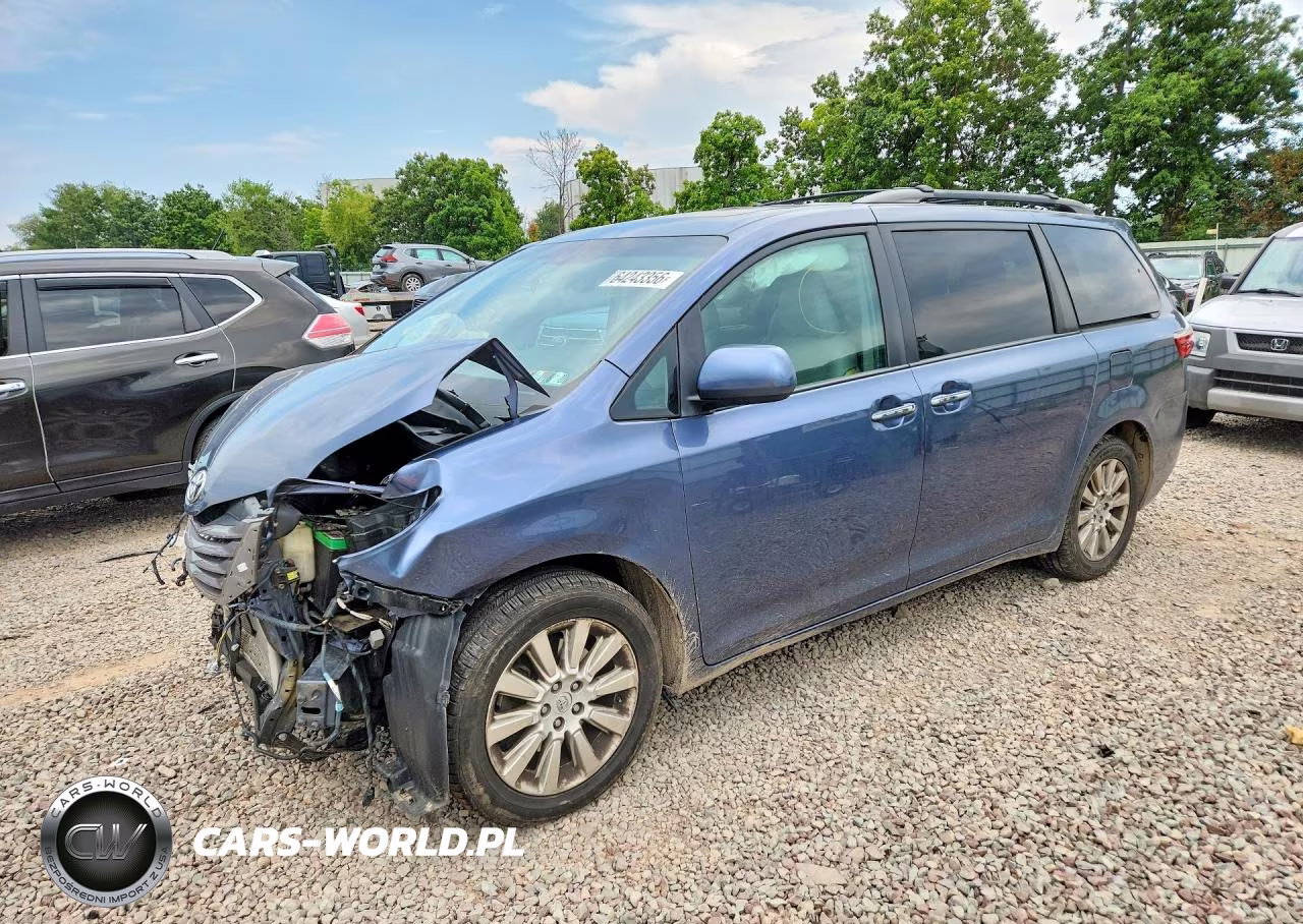 2015 Toyota Sienna Xle Premium 7-Passenger VIN:5TDDK3DC2FS110376 - 1