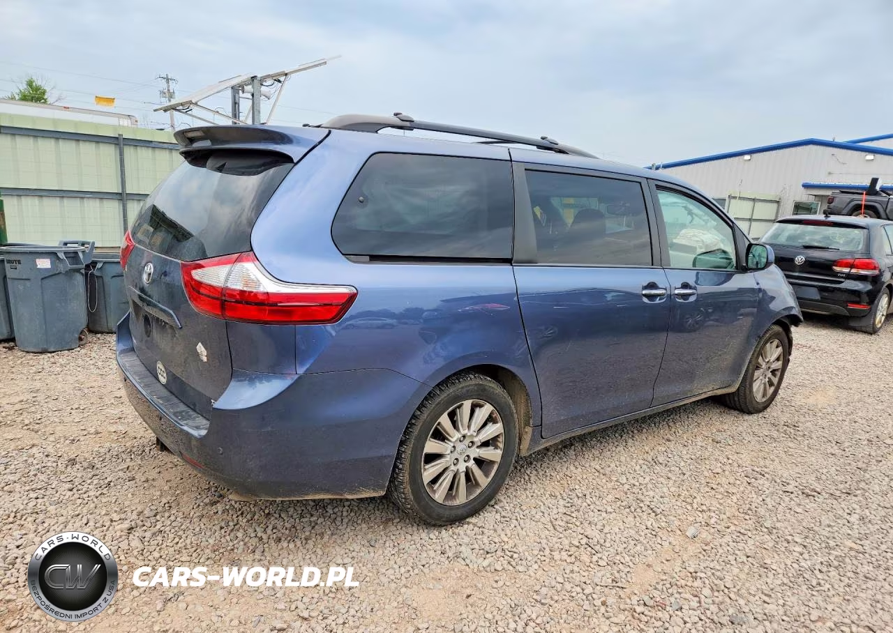 2015 Toyota Sienna Xle Premium 7-Passenger VIN:5TDDK3DC2FS110376 - 3