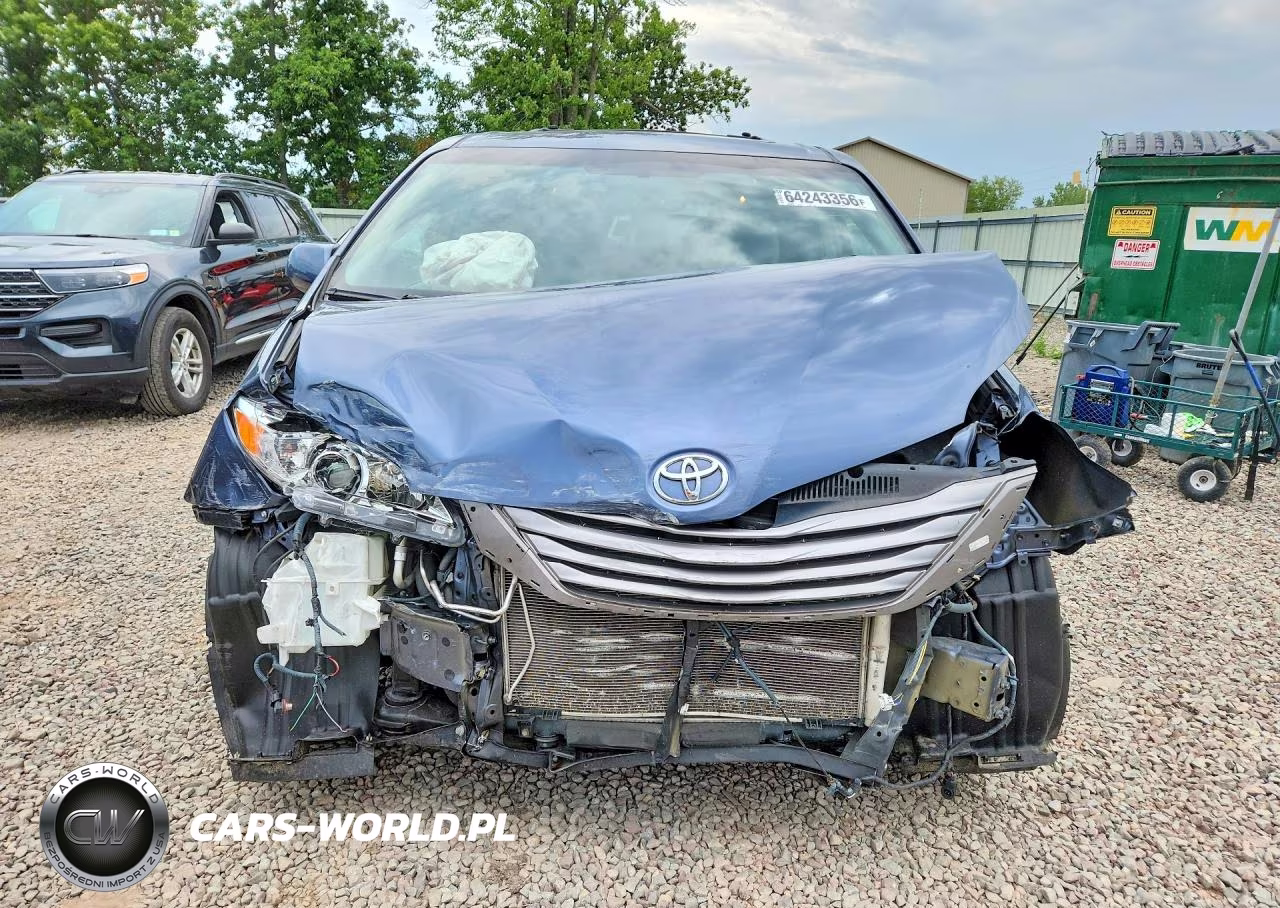 2015 Toyota Sienna Xle Premium 7-Passenger VIN:5TDDK3DC2FS110376 - 5