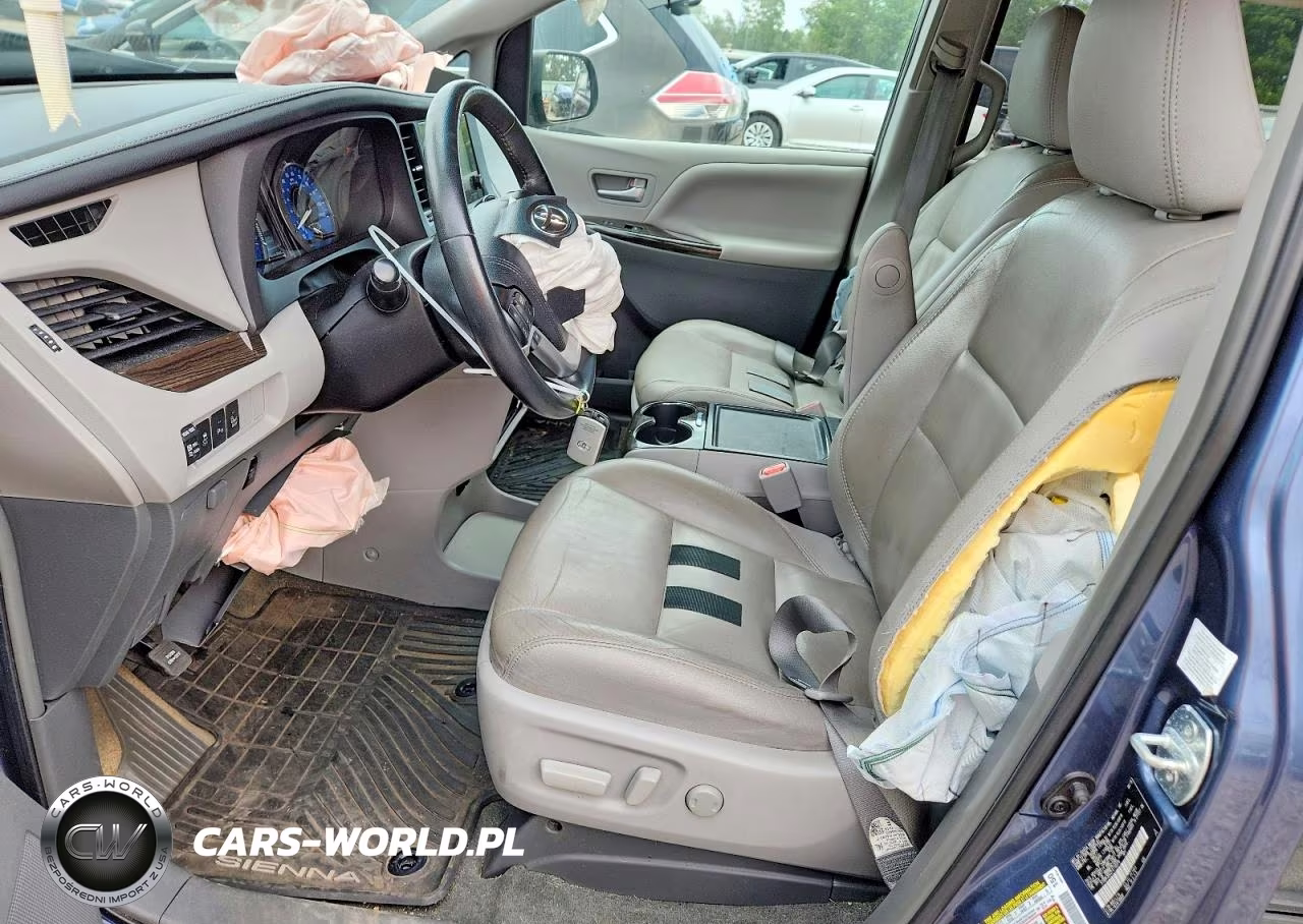 2015 Toyota Sienna Xle Premium 7-Passenger VIN:5TDDK3DC2FS110376 - 7