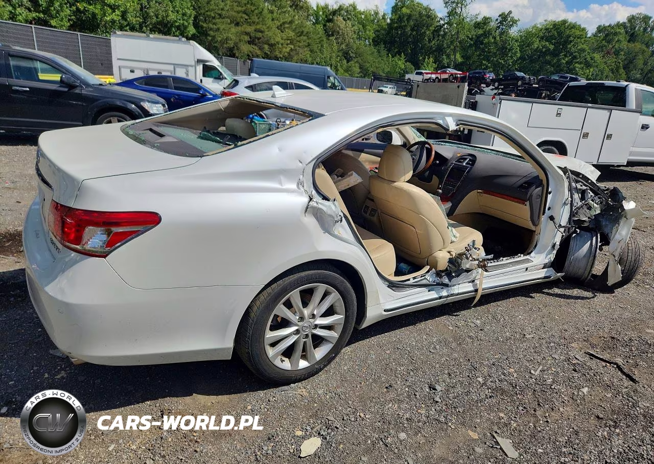 2012 Lexus Es 350 VIN:JTHBK1EG6C2479434 - 3