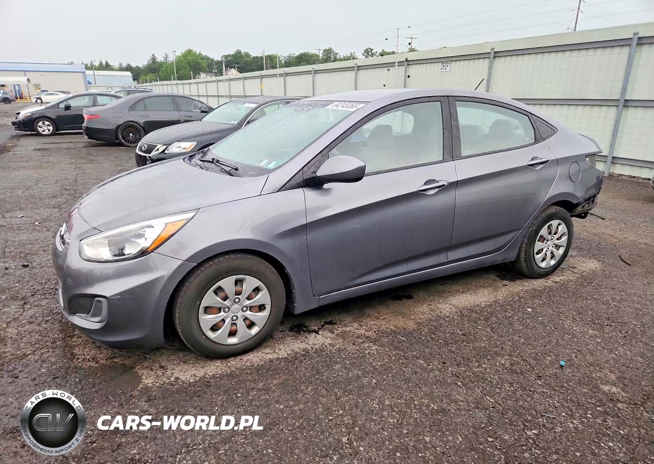 2017 Hyundai Accent Se VIN:KMHCT4AE9HU313084 - 1