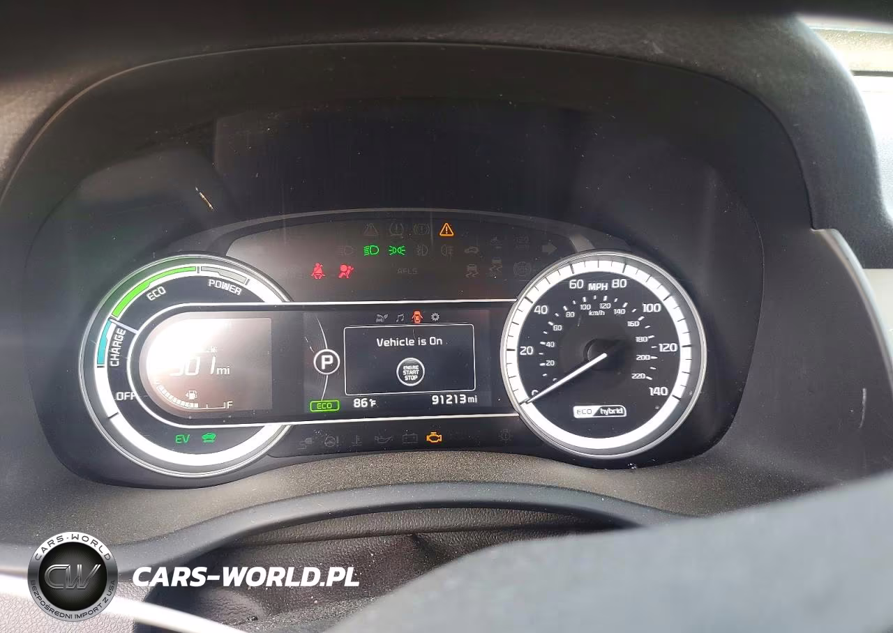2018 Kia Niro Lx VIN:KNDCB3LC7J5206614 - 9