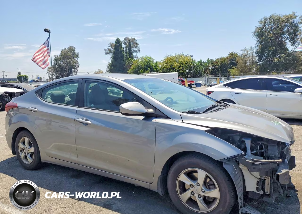 2015 Hyundai Elantra Se VIN:KMHDH4AE4FU353821 - 4