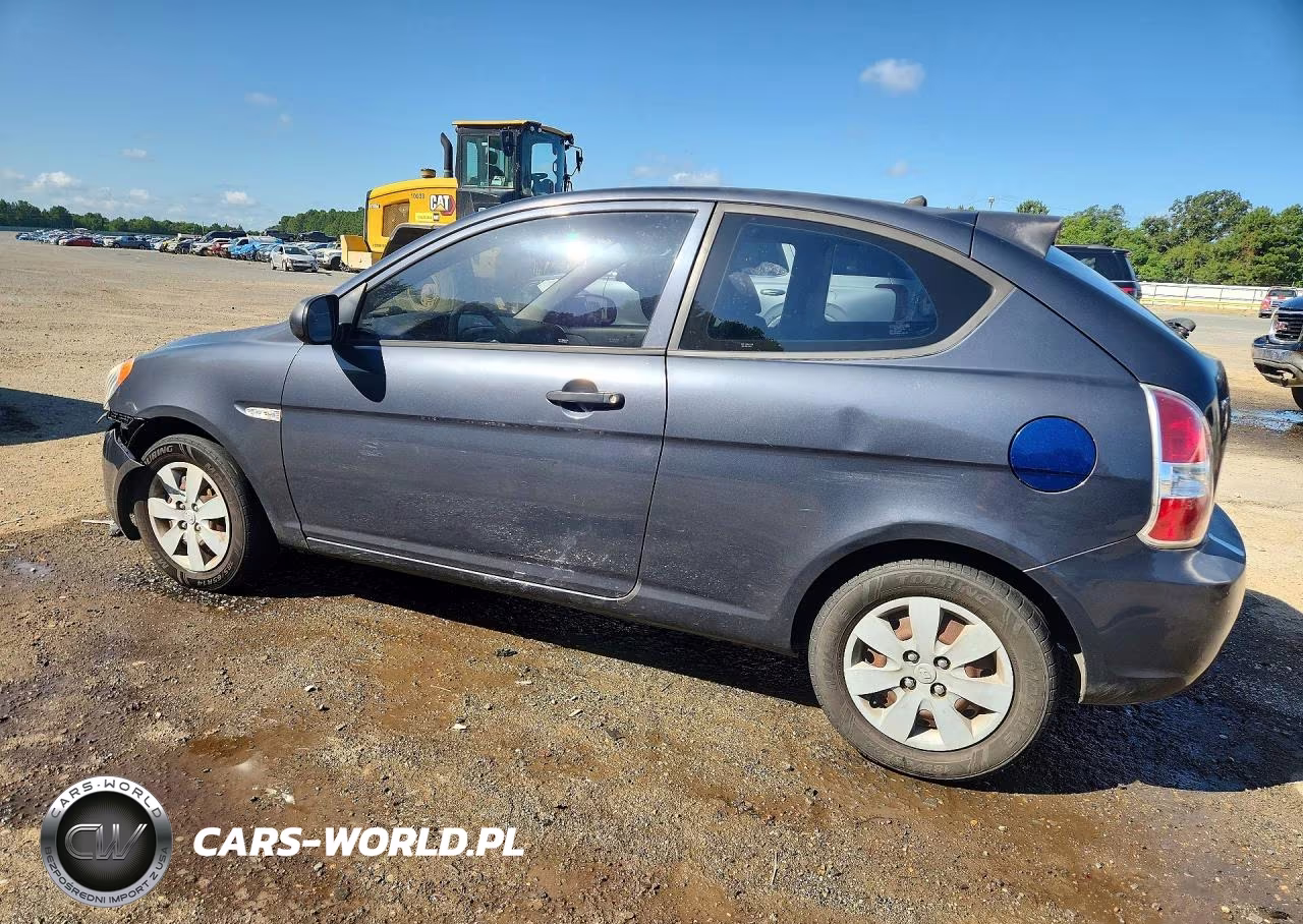 2010 Hyundai Accent Gs VIN:KMHCM3AC3AU186120 - 2