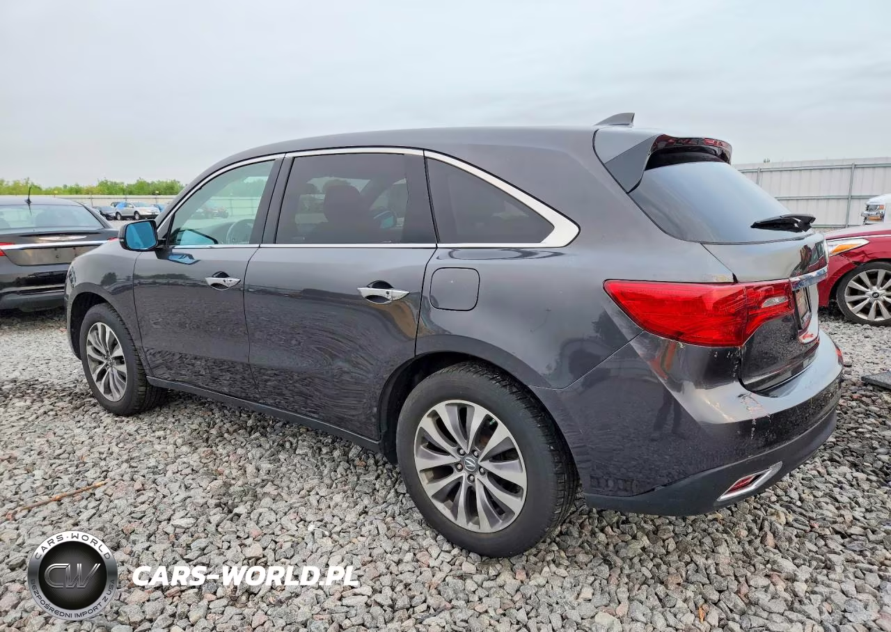2014 Acura Mdx Technology VIN:5FRYD4H47EB009260 - 2