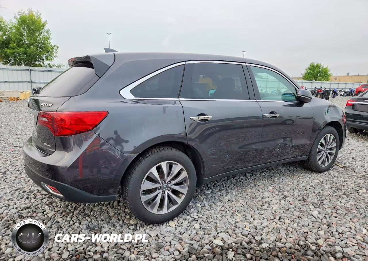 2014 Acura Mdx Technology VIN:5FRYD4H47EB009260 - 3