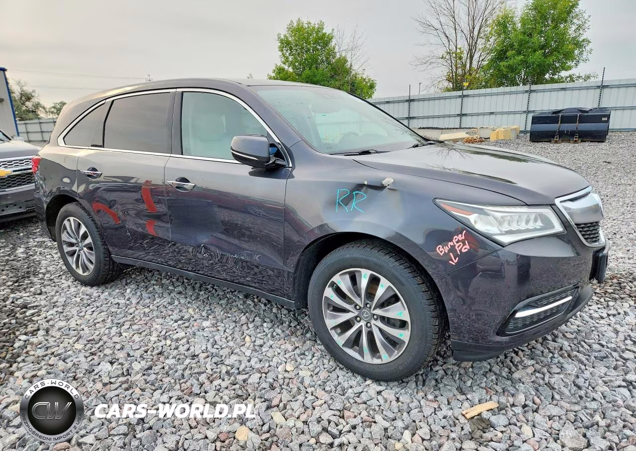 2014 Acura Mdx Technology VIN:5FRYD4H47EB009260 - 4