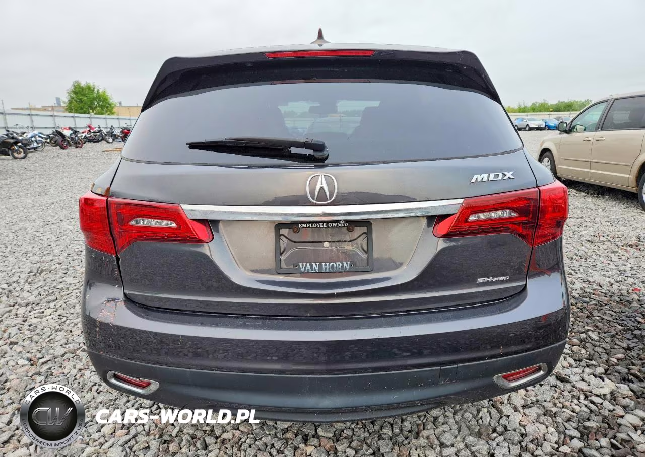 2014 Acura Mdx Technology VIN:5FRYD4H47EB009260 - 6