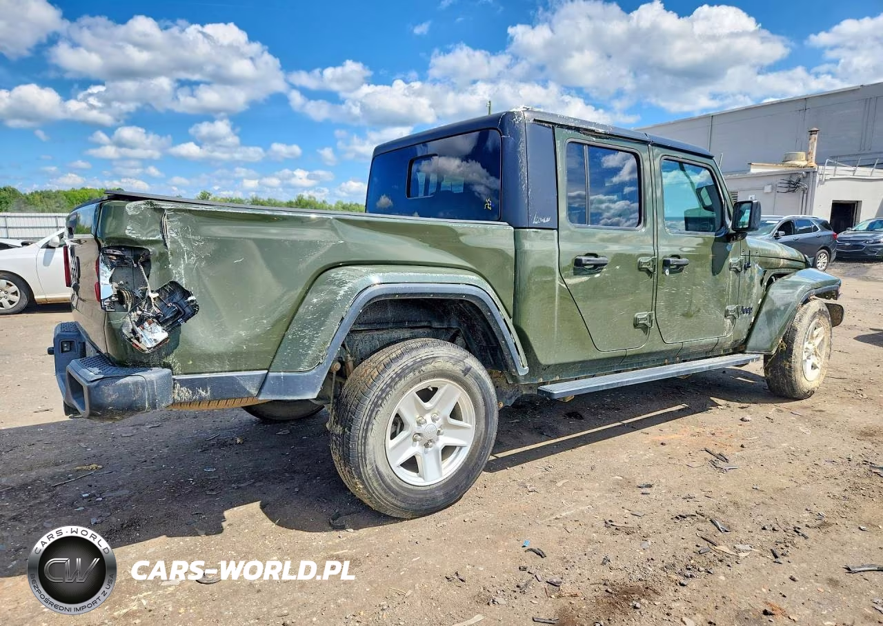 2022 Jeep Gladiator Sport VIN:1C6HJTAG7NL129931 - 3