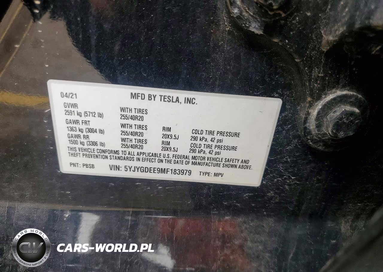 2021 Tesla Model Y VIN:5YJYGDEE9MF183979 - 13