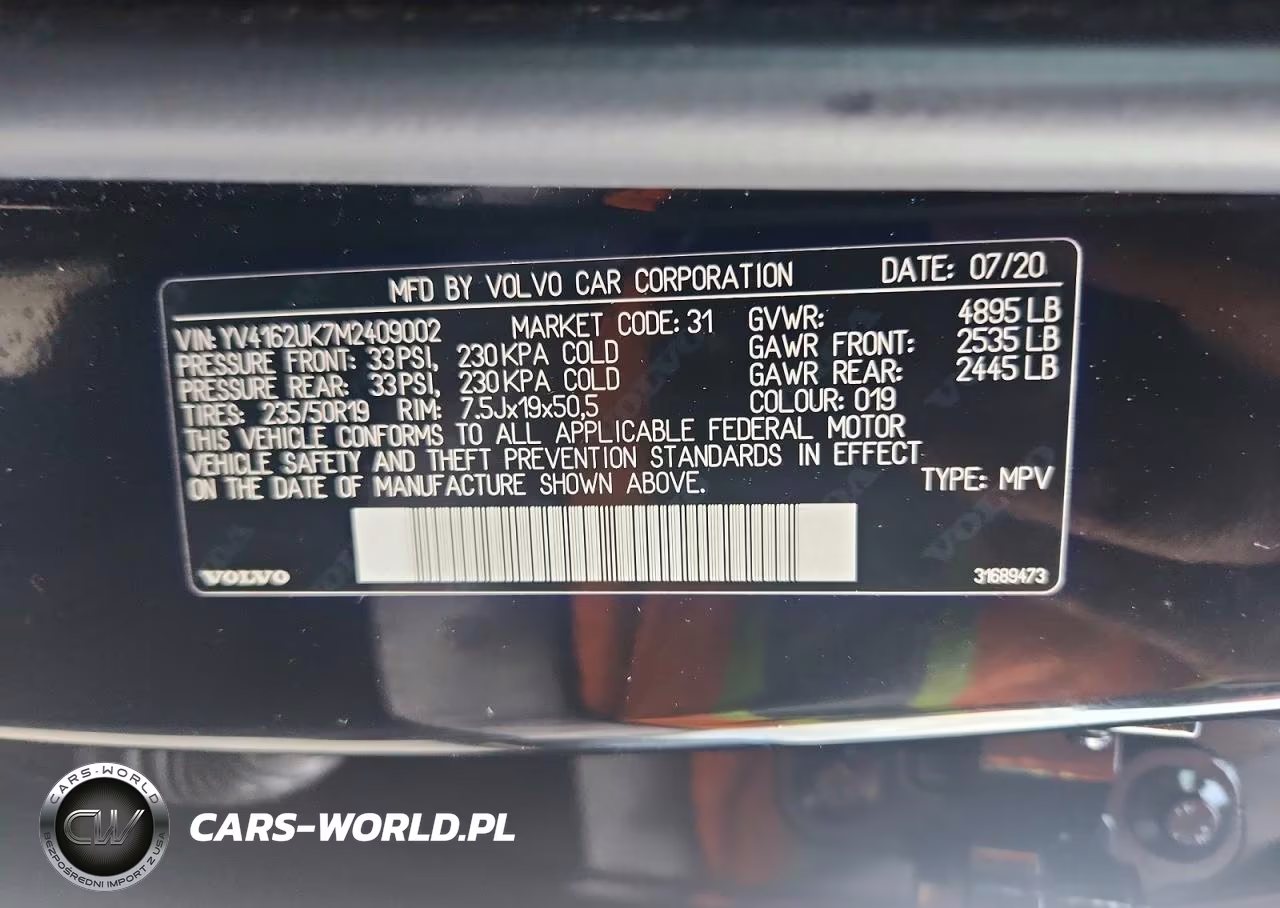 2021 Volvo Xc40 T5 Momentum VIN:YV4162UK7M2409002 - 13