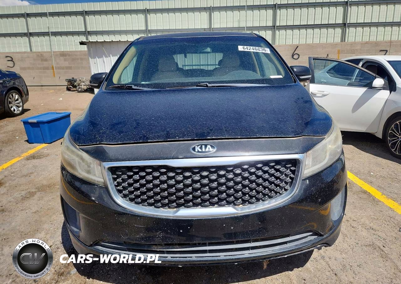 2016 Kia Sedona Lx VIN:KNDMB5C14G6088507 - 5