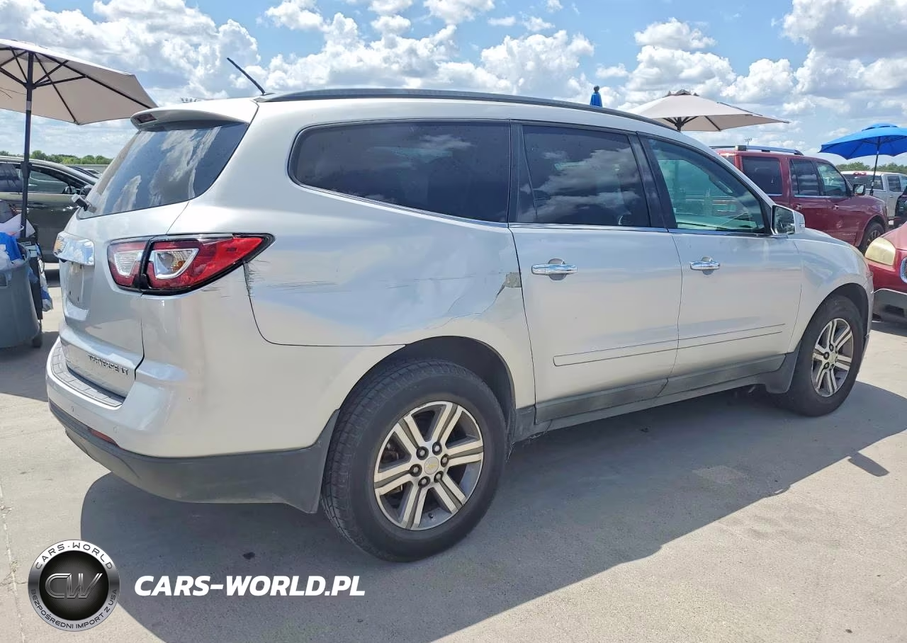 2015 Chevrolet Traverse Lt VIN:1GNKVGKD3FJ225199 - 3