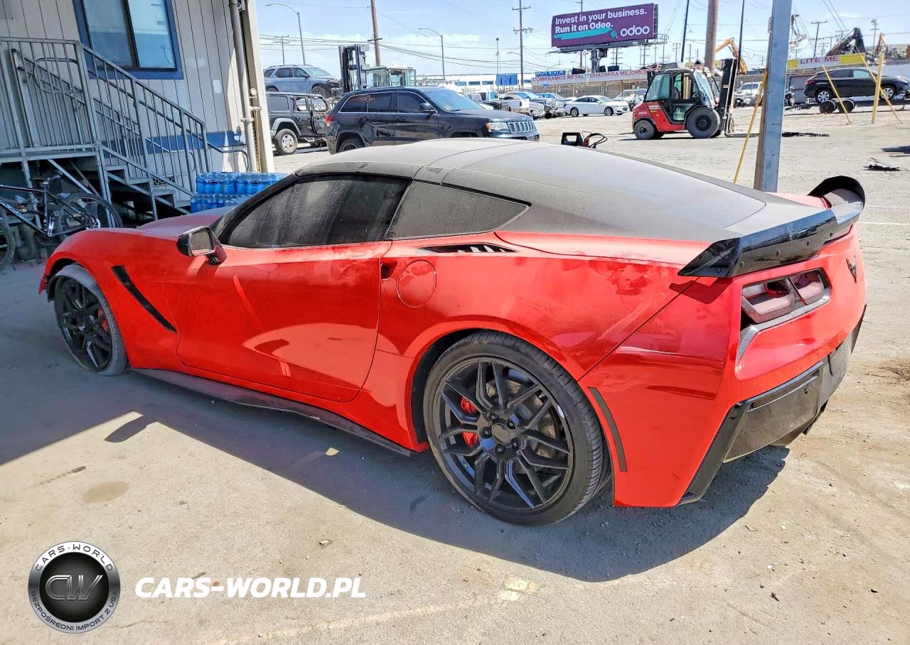 2017 Chevrolet Corvette Stingray Z51 1Lt VIN:1G1YG2D76H5104940 - 2