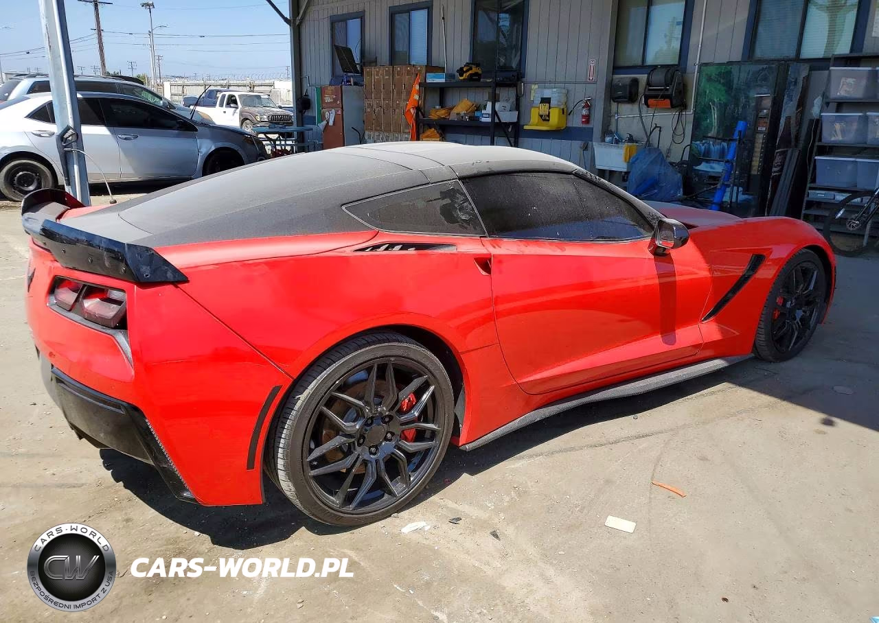 2017 Chevrolet Corvette Stingray Z51 1Lt VIN:1G1YG2D76H5104940 - 3