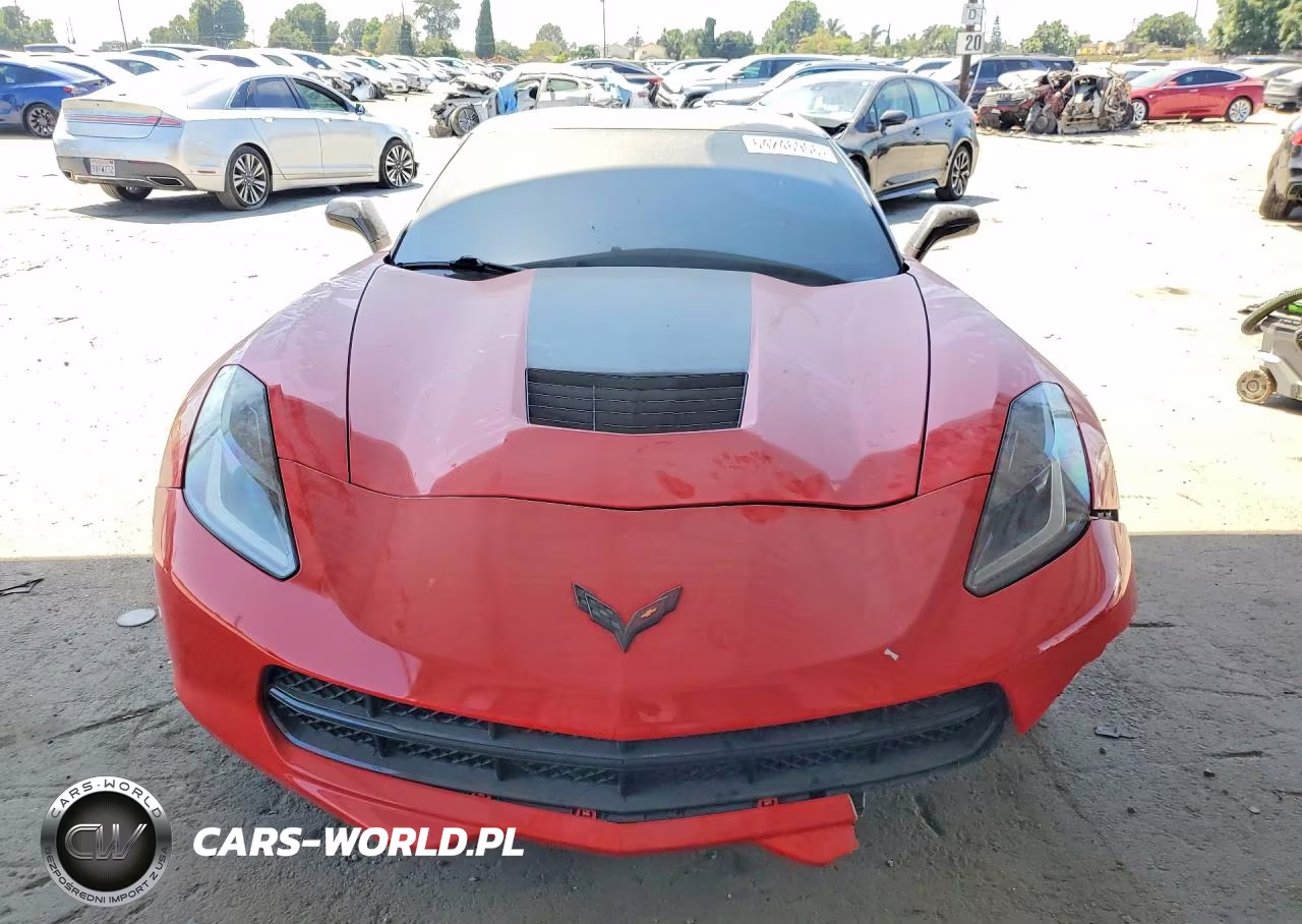 2017 Chevrolet Corvette Stingray Z51 1Lt VIN:1G1YG2D76H5104940 - 5