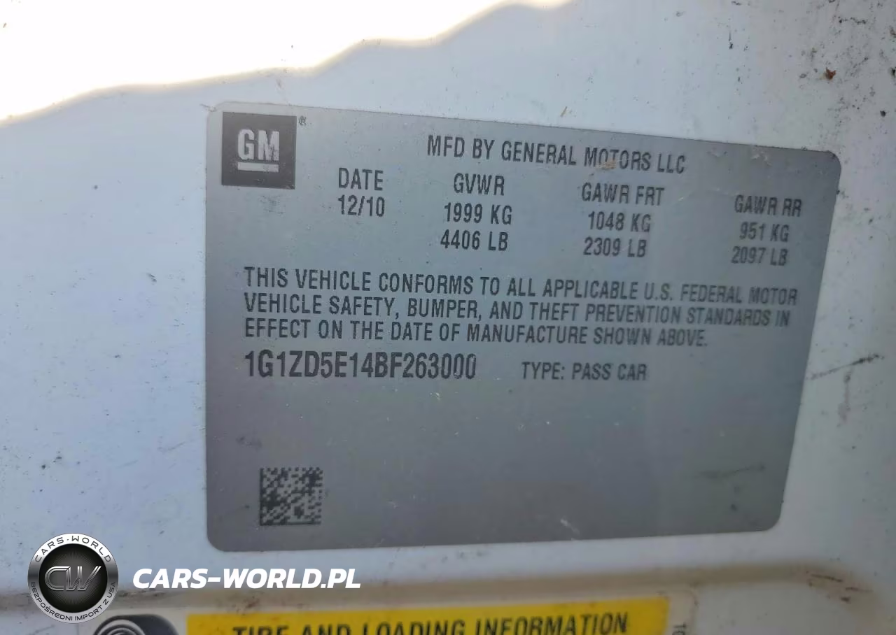 2011 Chevrolet Malibu 2Lt VIN:1G1ZD5E14BF263000 - 12