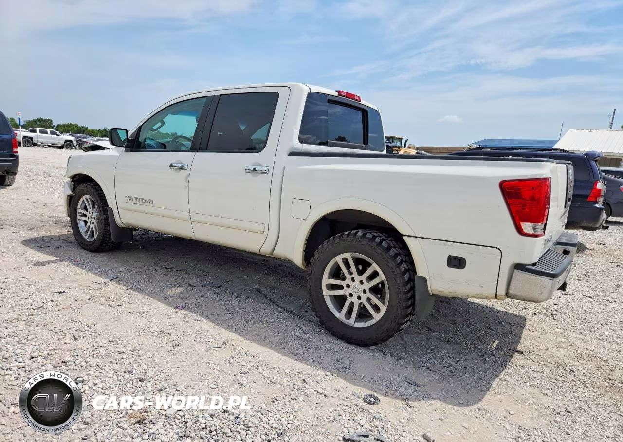 2012 Nissan Titan Sv VIN:1N6BA0EC6CN313955 - 2