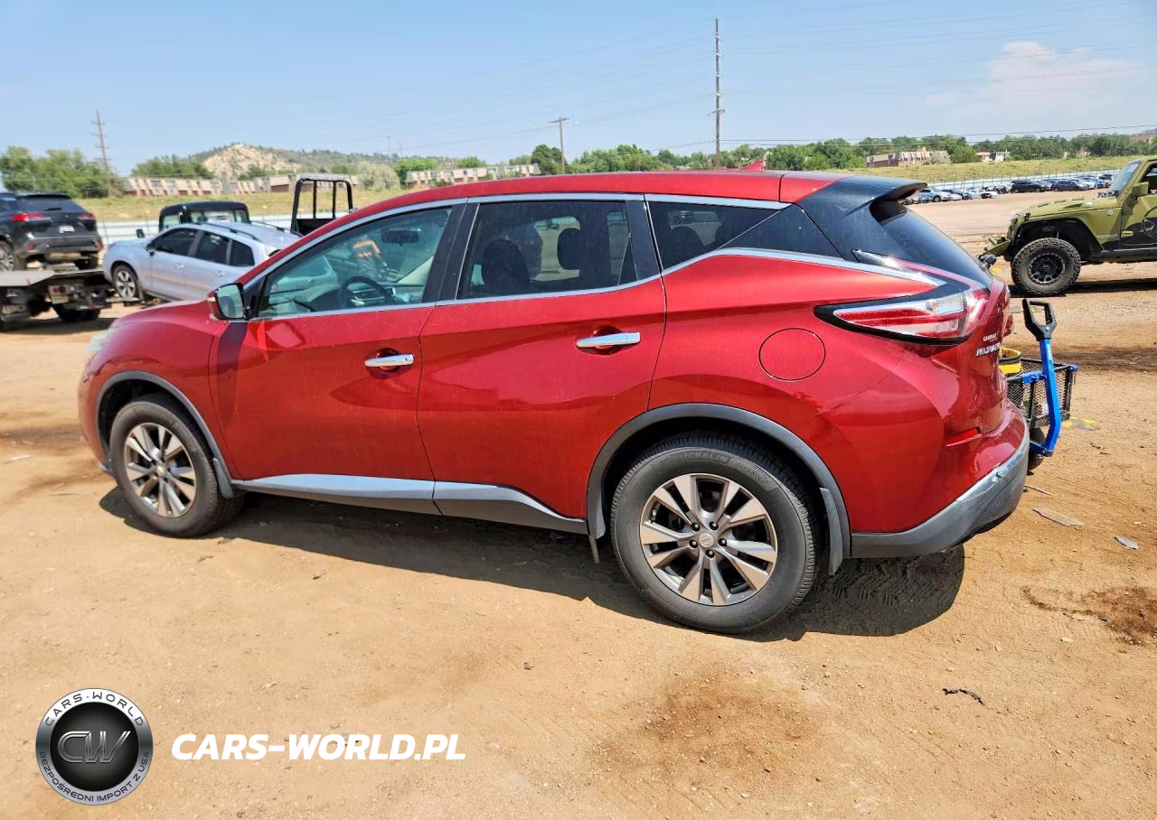 2015 Nissan Murano S VIN:5N1AZ2MH3FN205244 - 2