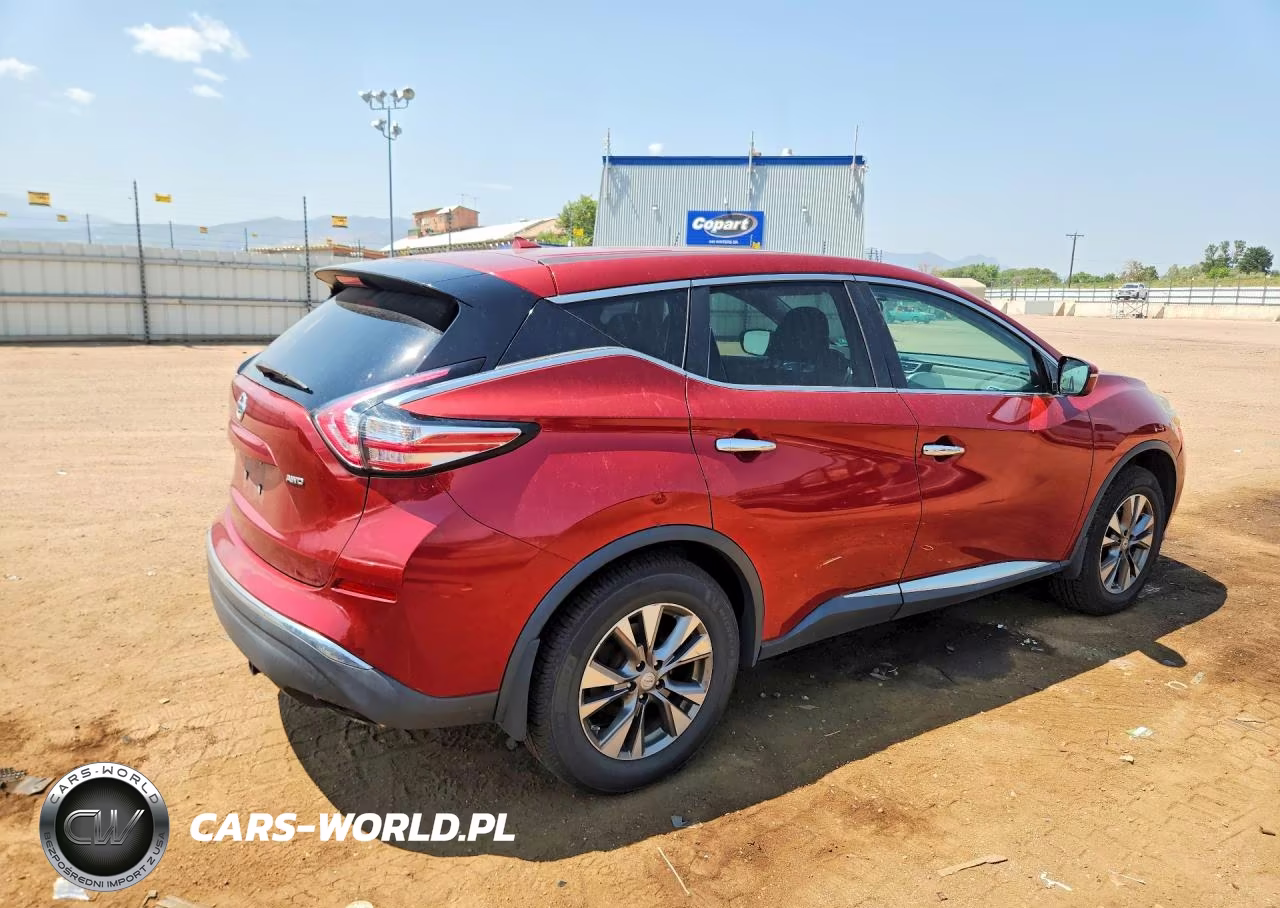 2015 Nissan Murano S VIN:5N1AZ2MH3FN205244 - 3