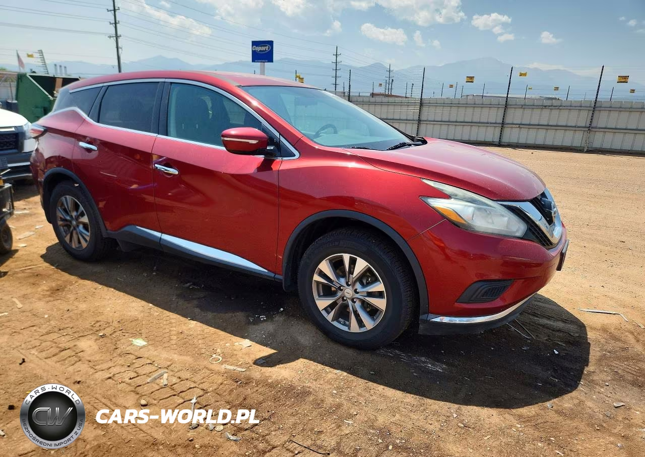 2015 Nissan Murano S VIN:5N1AZ2MH3FN205244 - 4