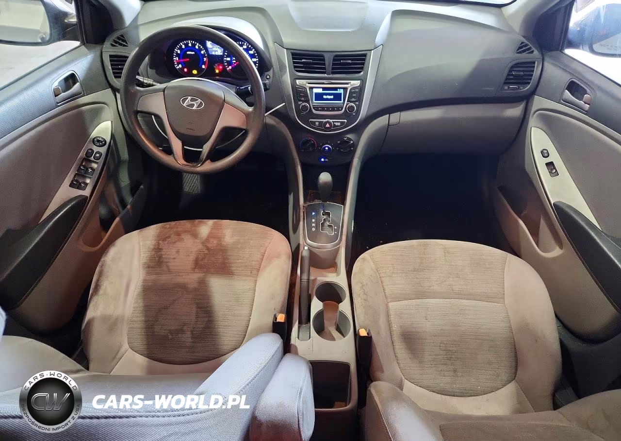 2015 Hyundai Accent Gls VIN:KMHCT4AE5FU816429 - 8