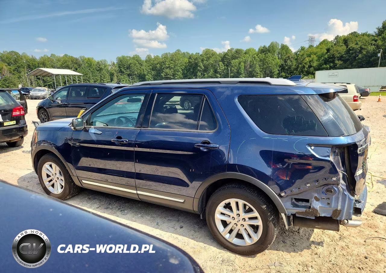 2017 Ford Explorer Xlt VIN:1FM5K7D80HGD36805 - 2