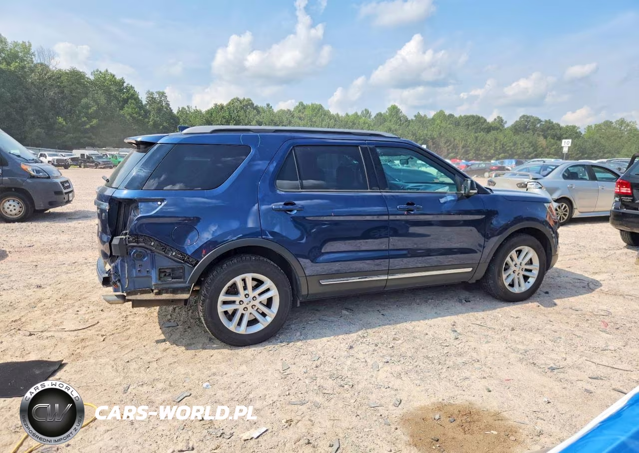 2017 Ford Explorer Xlt VIN:1FM5K7D80HGD36805 - 3