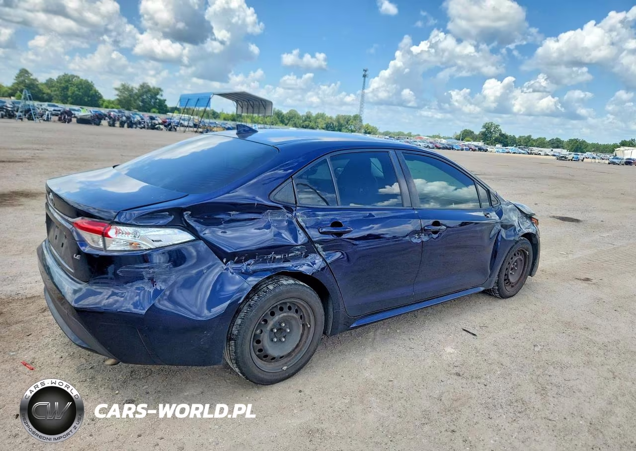 2020 Toyota Corolla Le VIN:JTDEPRAE1LJ088460 - 3