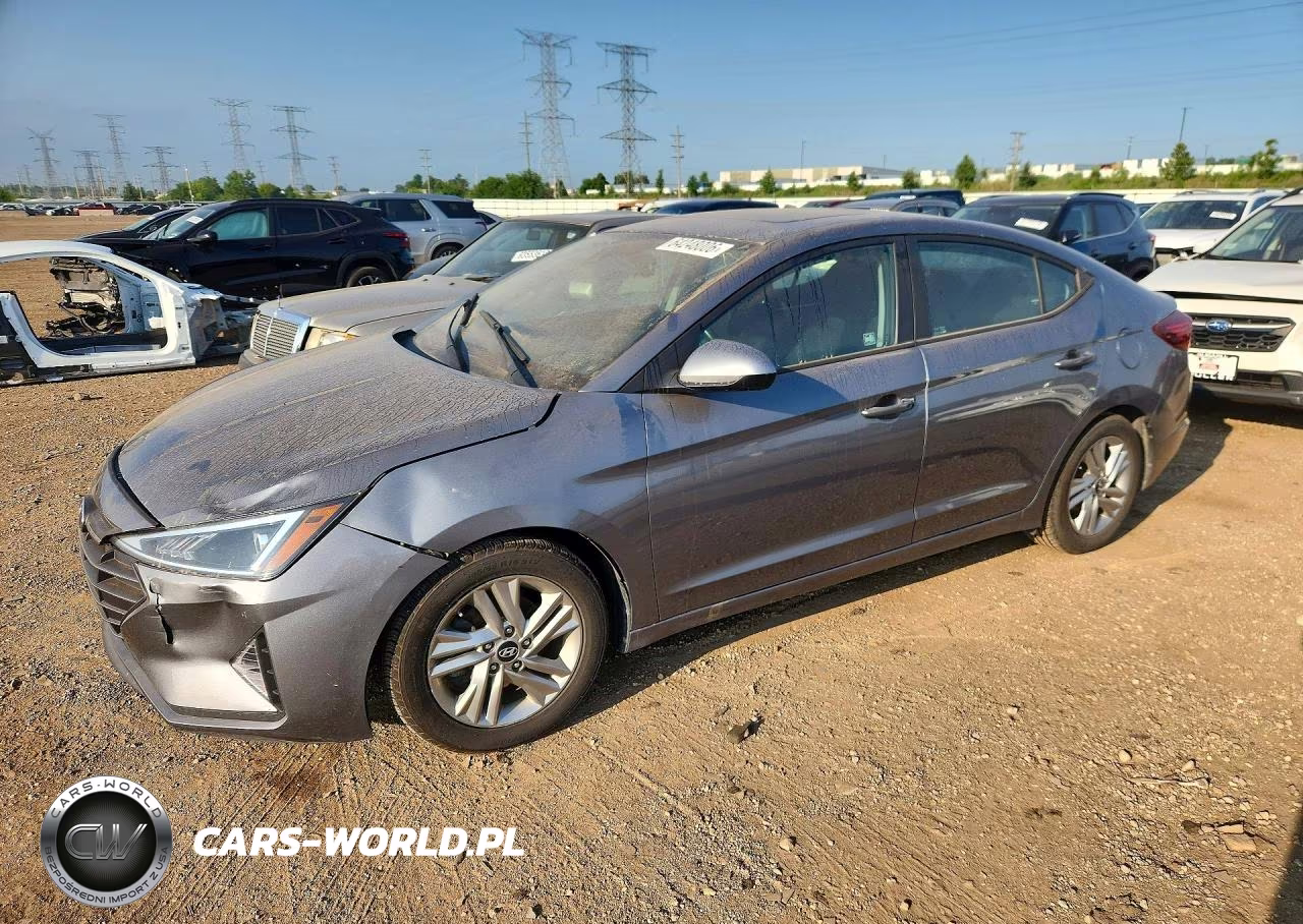 2019 Hyundai Elantra Value Edition VIN:KMHD84LF8KU827852 - 1