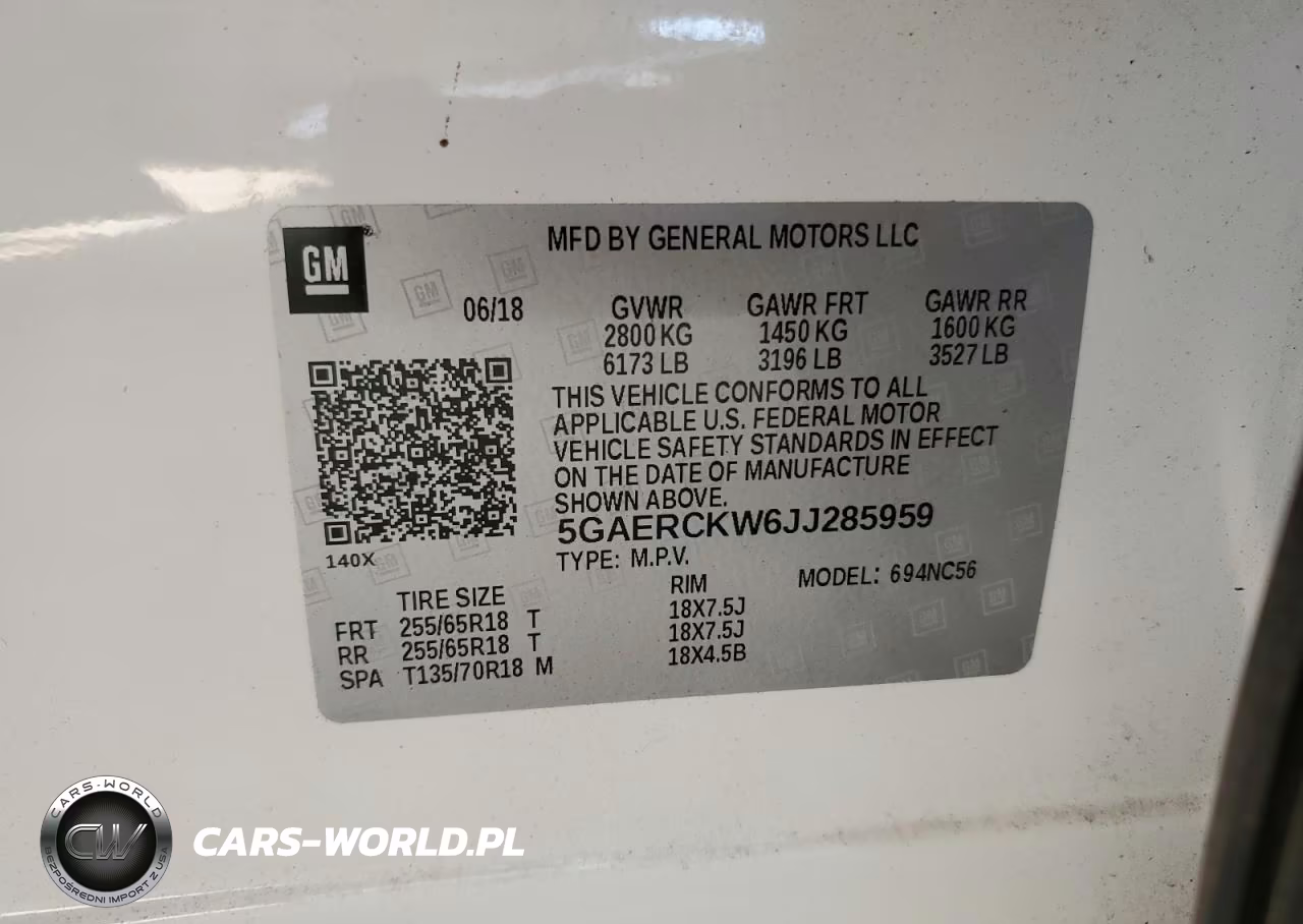 2018 Buick Enclave Premium VIN:5GAERCKW6JJ285959 - 13