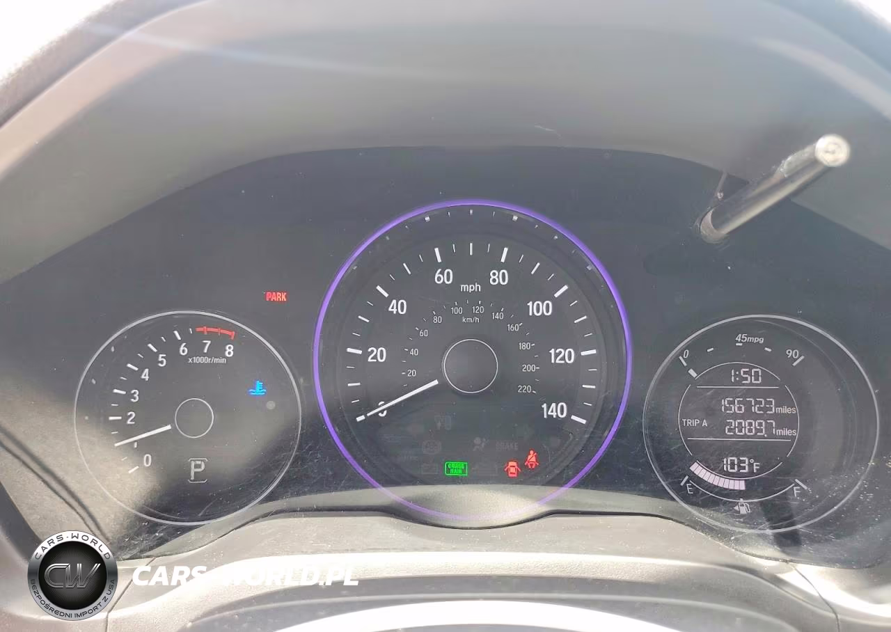 2019 Honda Hr-V Sport VIN:3CZRU6H10KM707993 - 9