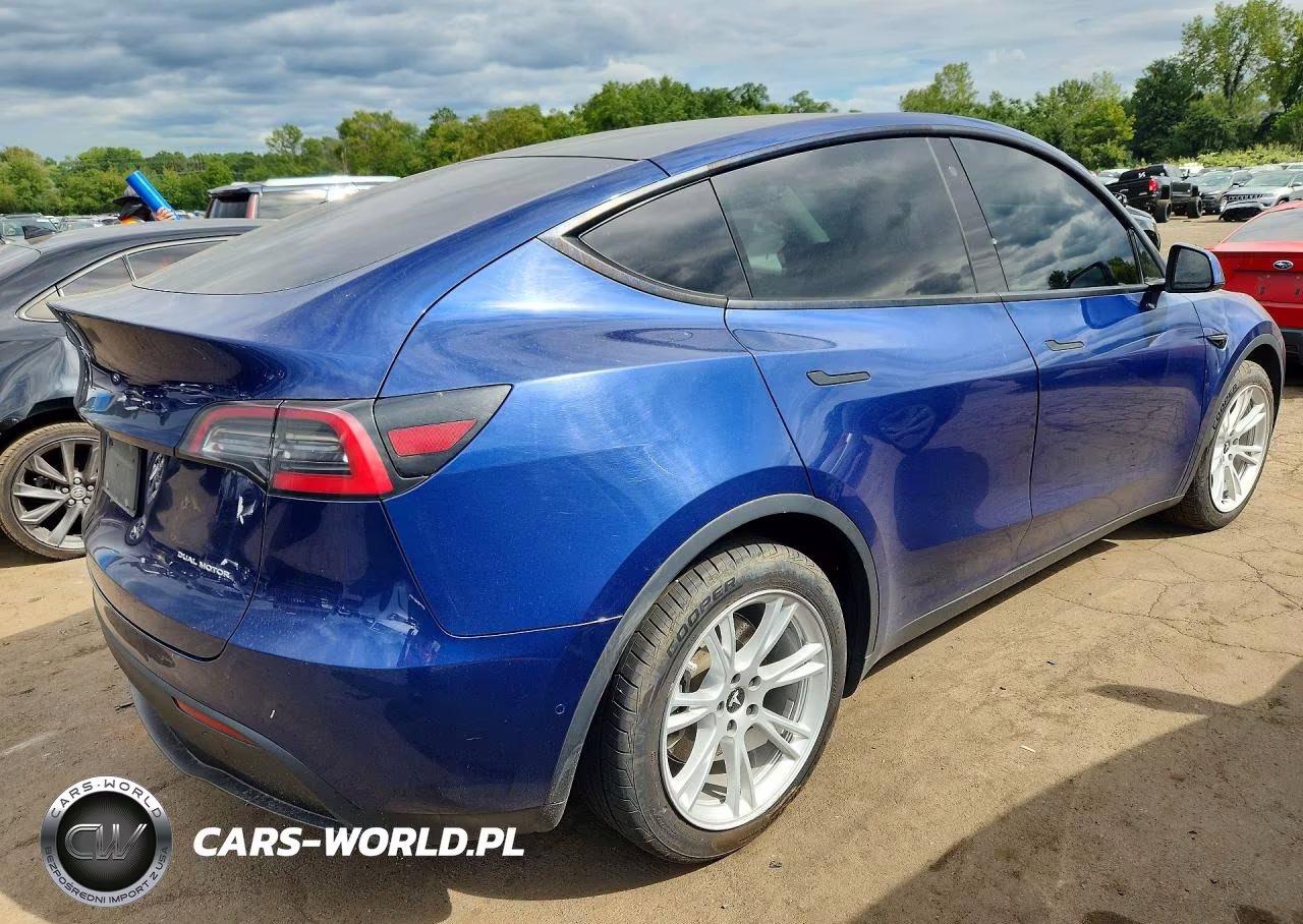 2020 Tesla Model Y VIN:5YJYGDEE0LF045245 - 3