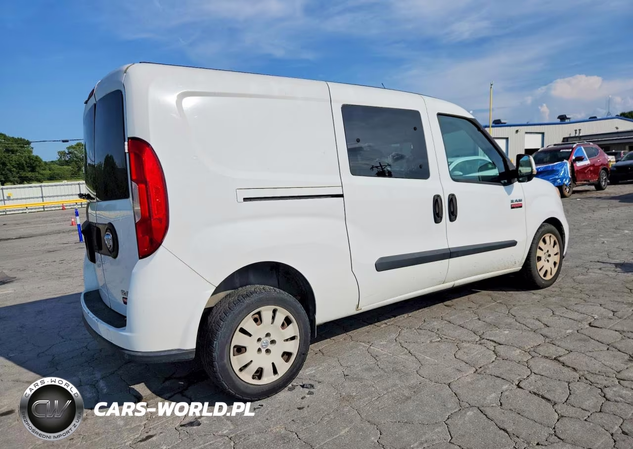 2017 Ram Promaster City Slt VIN:ZFBERFBB4H6E52965 - 3