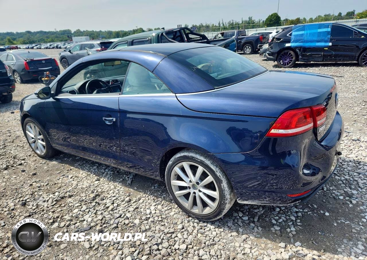 2012 Volkswagen Eos Komfort VIN:WVWBW7AHXCV014046 - 2