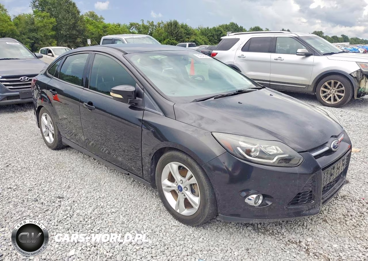 2014 Ford Focus Se VIN:1FADP3F22EL447674 - 4