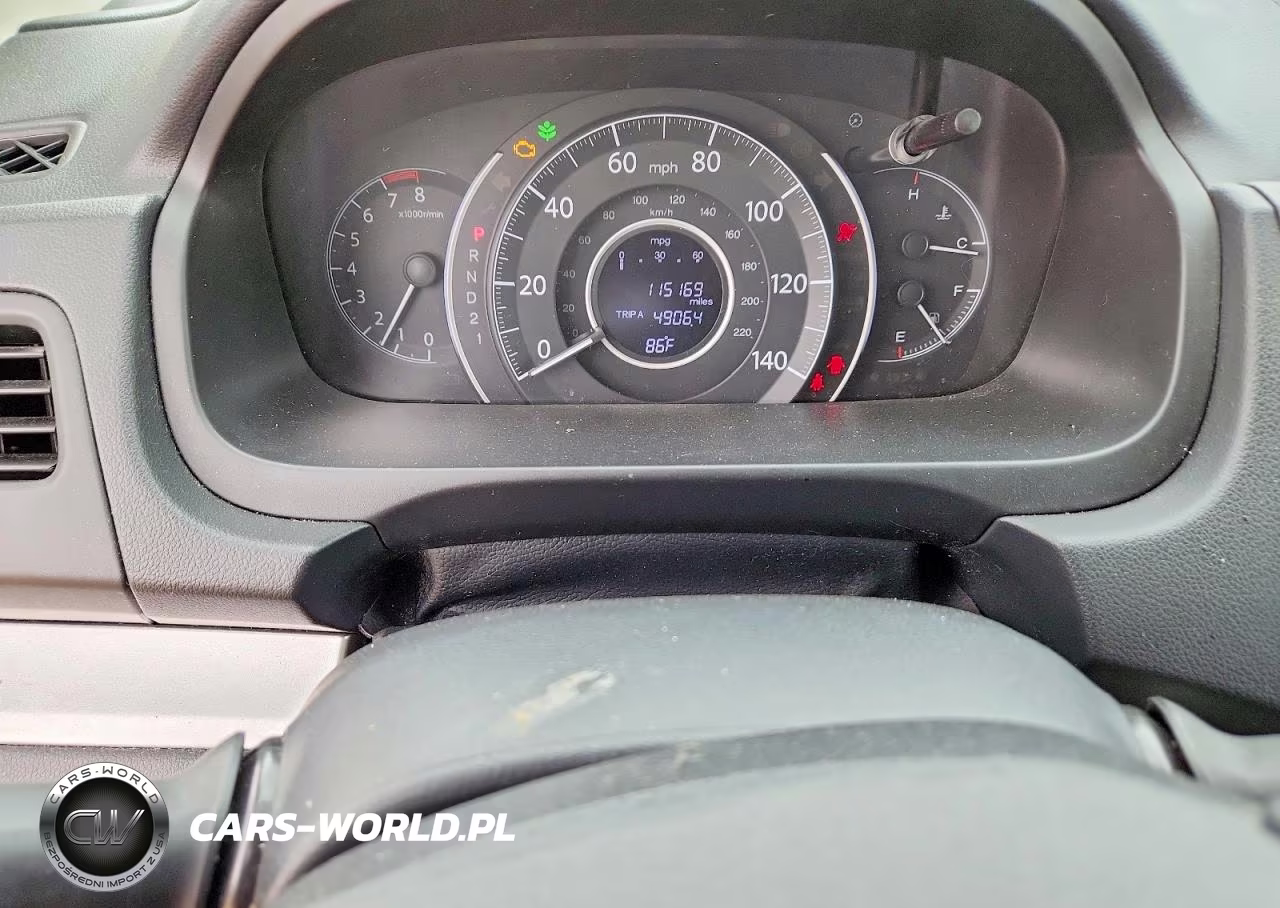 2014 Honda Cr-V Lx VIN:2HKRM4H34EH609877 - 9
