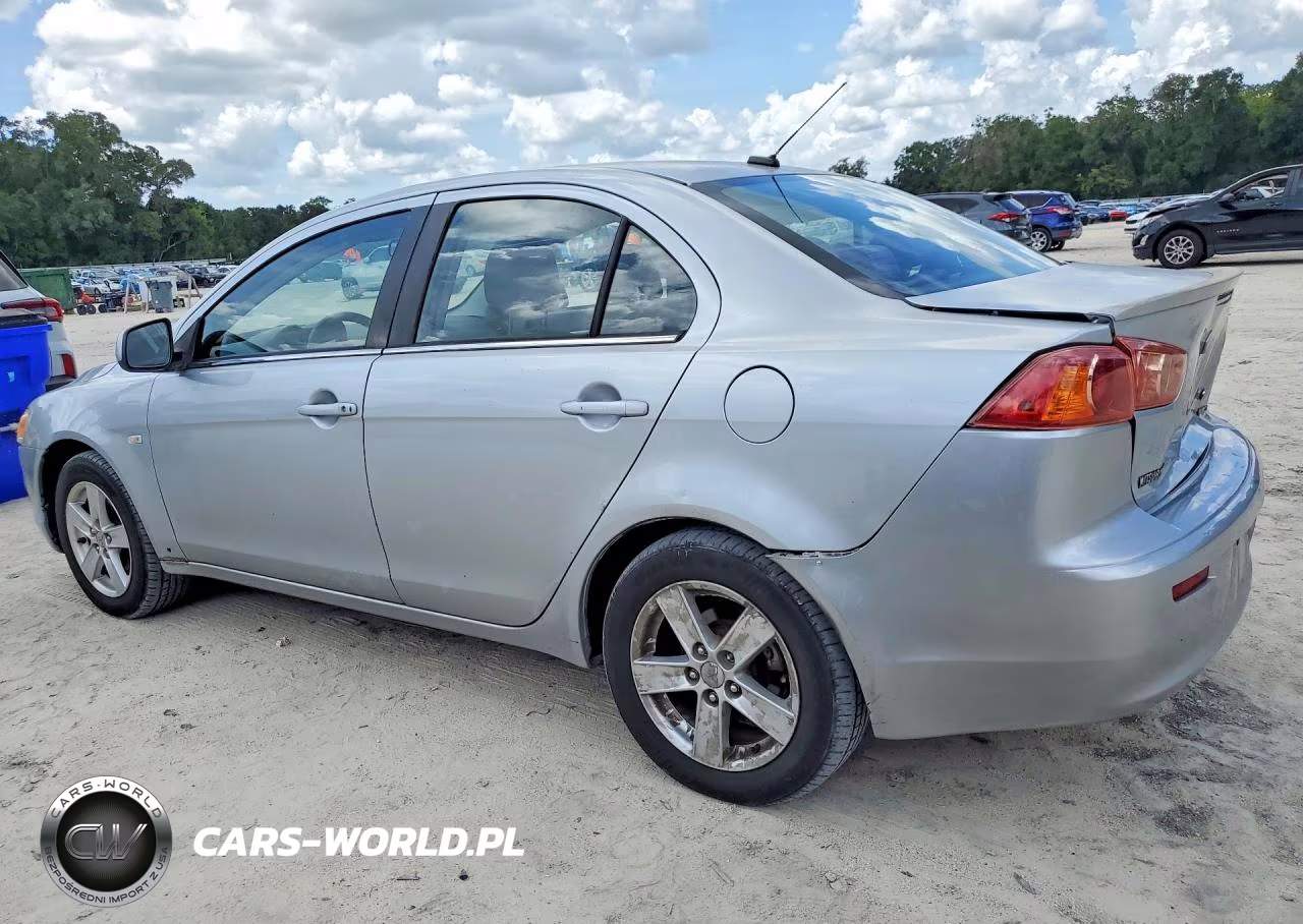 2008 Mitsubishi Lancer Es VIN:JA3AU26U98U040918 - 2